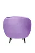 Мягкое кресло Small Benee Purple на черных ножках №3