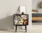 Тумбочка с двумя ящиками "Эмерсон (Emerson)" by Kandinsky арт EM16/Print_01 №3