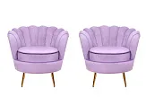 Комплект кресел ракушка Pearl Purple №0