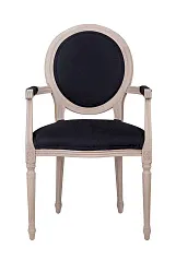 заказать Мягкий стул с подлокотниками Delo Arm Black