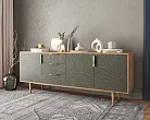 Комод "Лайн (Line)" удлиненный R25/browngrey №2