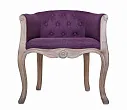 Низкое кресло ретро Kandy Purple V2 №0