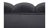 Комплект кресел и дивана ракушка Pearl Double Black №3