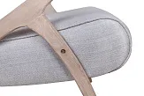 Низкое кресло Fobos light grey №6