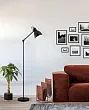 49471 Торшер PRIDDY, 1х40W (E27), H1370, сталь, черный №0
