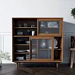Буфет "Бруни (Bruni)" с витражными стеклами арт BR32 №0