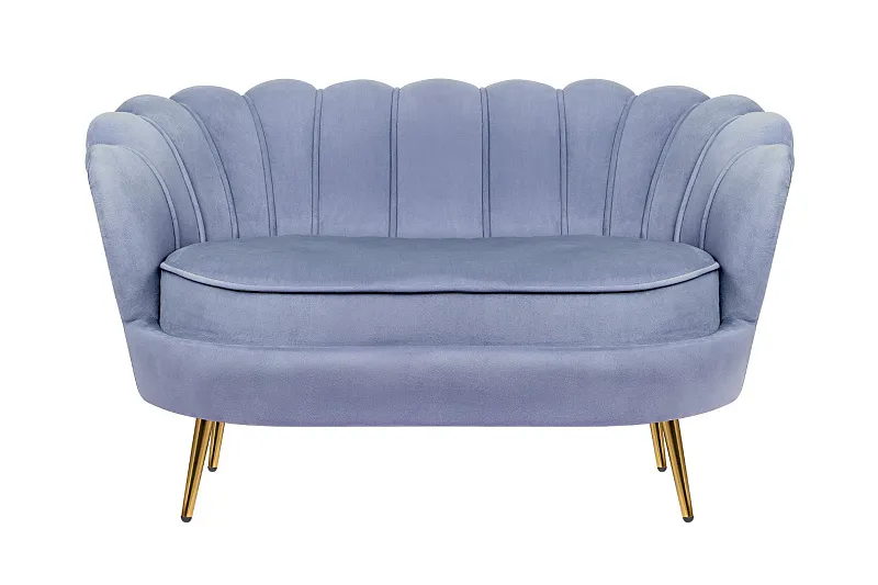 Диван ракушка Pearl Double Blue в Москве Диван ракушка Pearl Double Blue