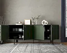 Комод с четыремя дверками "Эмерсон (Emerson)" арт EM01/green/L №1