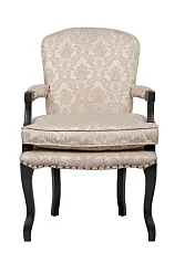 Мягкое полукресло с подлокотниками Anver Beige and Black в интерьере