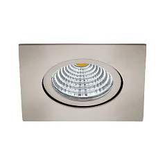 98304 Светодиодный встраиваемый светильник SALICETO димм. с рег-кой, 6W(LED), 88х88, 380lm, 3000K