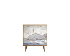 Комод "Бербер (Berber)" три ящика арт BB40/Print_51 №0