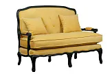 Дизайнерский двухместный диван Yareli Yellow №1 в Москве