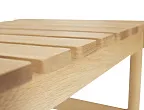 БАНКЕТКА ROW HUBSCH 70 СМ, ДУБ, НАТУРАЛЬНЫЙ №1