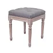 Дизайнерская банкетка Elia Small Grey №1