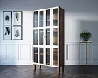 Шкаф двухстворчатый "Андерсен (Andersen)" с рифлеными стеклами арт AN12WH №2