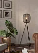 43968 Торшер RINROE, 1X40W (E27), H1405, сталь, черный №0