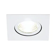 красивые 98306 Светодиодный встраиваемый светильник SALICETO димм. с рег-кой, 6W(LED), 88х88, 450lm, 4000K, алю на заказ