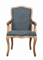 фото Мягкий стул с подлокотниками Wallis Blue