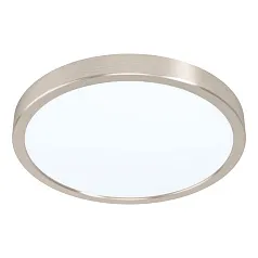 красивые 99232 Светодиодный накладной светильник FUEVA 5, 20.5W (LED), ?285, H28, 2500lm, 4000K, сталь, никель