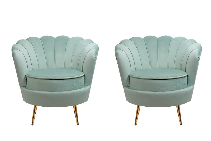 Комплект кресел ракушка Pearl Green в Москве Комплект кресел ракушка Pearl Green