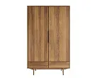 Шкаф двустворчатый "Бруни (Bruni)" с двумя ящиками арт BR27/2 №1