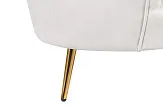 Диван ракушка Pearl Triple Beige №6