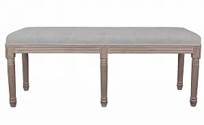 Оттоманка Kina Middle Grey в интерьере