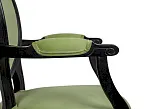 Мягкий стул с подлокотниками Delo Kora Arm Green №5