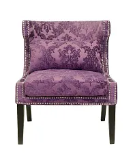 купить Мягкое полукресло с подлокотниками Suza Violet