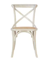 заказать Стул ретро Cross Back White Brush