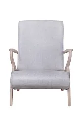 заказать стильное Низкое кресло Fobos light grey