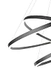 Люстра Orblaze 3 rings 800 black №2