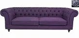 Диван мягкий арт-деко Neylan Purple серый №0