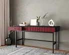 Консоль с двумя ящиками "Эмерсон (Emerson)" арт EM22/red/L №1