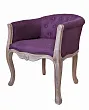 Низкое кресло ретро Kandy Purple V2 №1