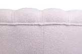 Низкое кресло ракушка Pearl Pink Boucle №4