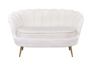 стильный Диван ракушка Pearl Double Beige на заказ