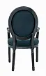 Мягкий стул с подлокотниками Volker Arm Black №2