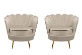 Комплект кресел ракушка Pearl Taupe №0