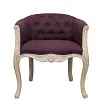 Низкое кресло ретро Kandy Violet №0