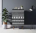 Комод высокий "Бербер (Berber)" принт 19 арт BB10/Print_19 №0