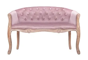 купить стильные Двухместный дизайнерский диван Kandy Double Pink Velvet