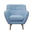 Низкое кресло Fuller Blue №0