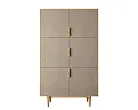 Большой комод с шестью дверками "Лайн (Line)" R20/beige №0
