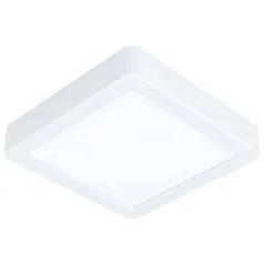 99236 Светодиодный накладной светильник FUEVA 5, 10,5W (LED), 160х160, H28, 1200lm, 3000K, сталь, белы на заказ