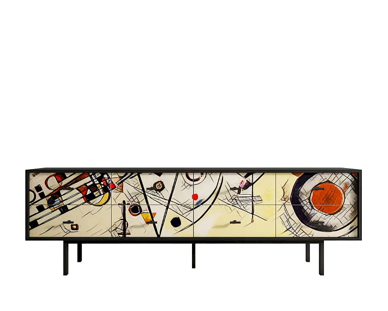 Комод с восемью ящиками "Эмерсон (Emerson)" by Kandinsky арт EM03/Print_01 в Москве Комод с восемью ящиками "Эмерсон (Emerson)" by Kandinsky арт EM03/Print_01