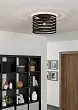 900164 Потолочный светильник CREMELLA, 1x60W, E27, H260, ?370, сталь, черный №0