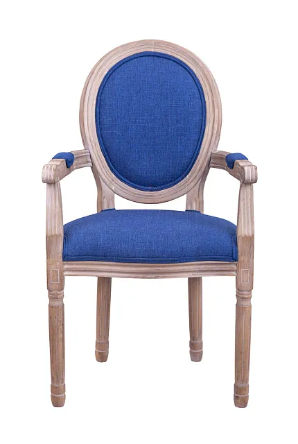 Мягкий стул с подлокотниками Volker Arm Original Blue в Москве Мягкий стул с подлокотниками Volker Arm Original Blue