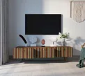 Комод "Бербер (Berber)" с ящиками низкий под TV принт 20 арт BB19/Print_20 №1