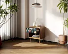 Тумбочка "Бербер (Berber)" с открытой полкой арт BB33/Print_54 №1